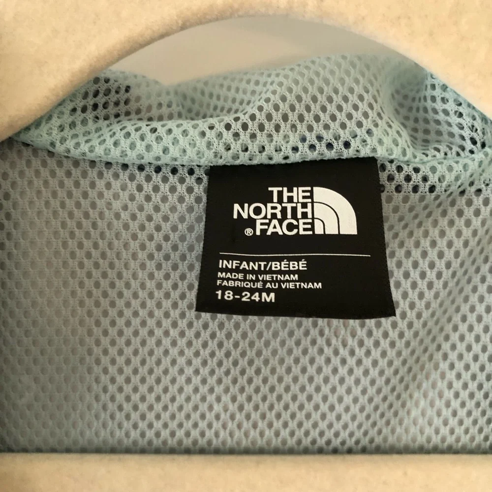 North Face Baby Moon Phase Blue Windbreaker Jacket 18-24 M